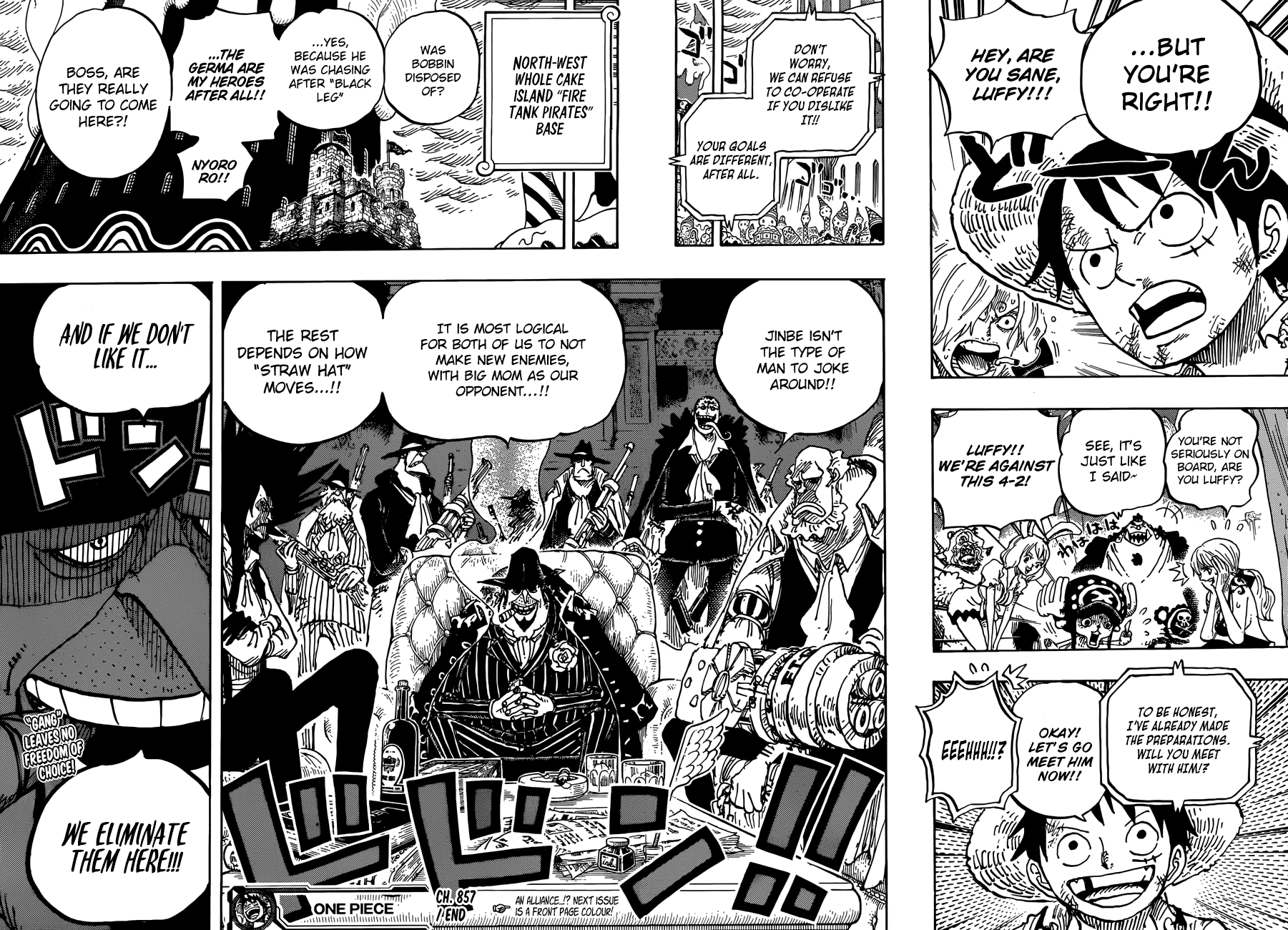One Piece, Chapter 857 image 17